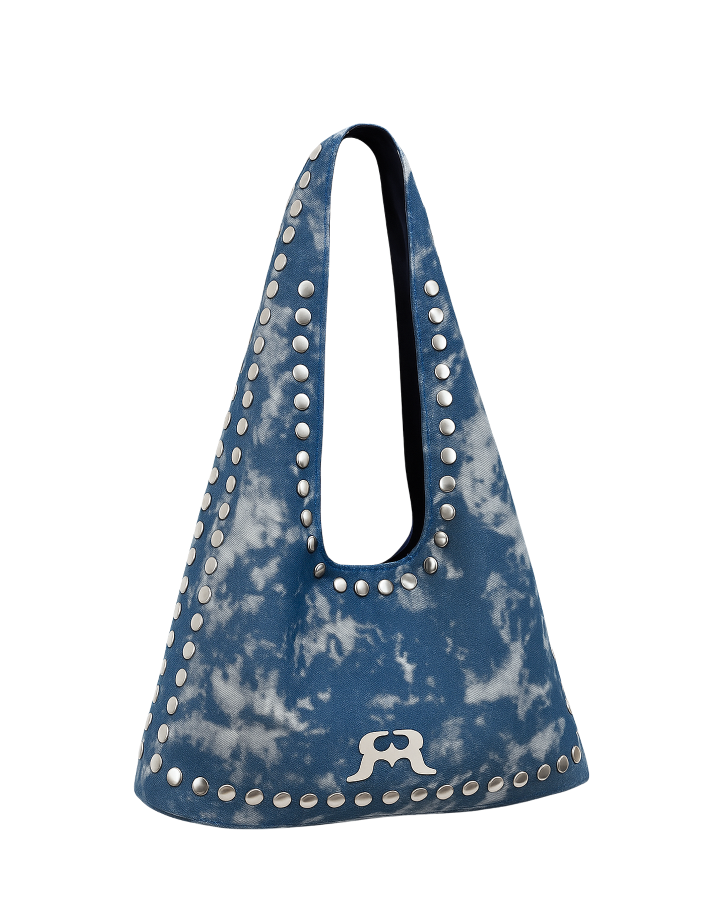 Tie-Dye denim rebel tote