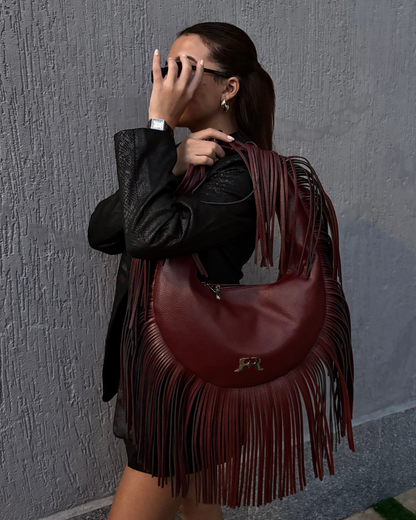 Burgundy Hobo